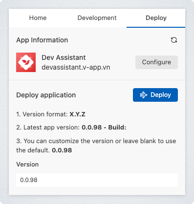 Deploy